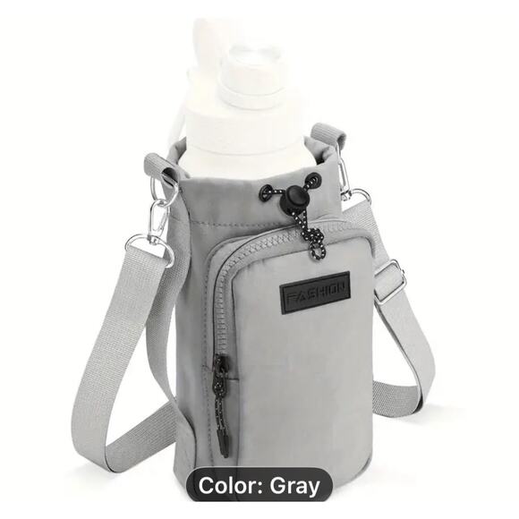 Insulated Water Bottle Bag - Durable
Neoprene Adjustable Strap, Metal Buckle New - Picture 1 of 5
